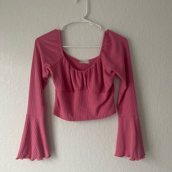 Altar’D State Crop Sweat Shirt - Picture 2 of 3